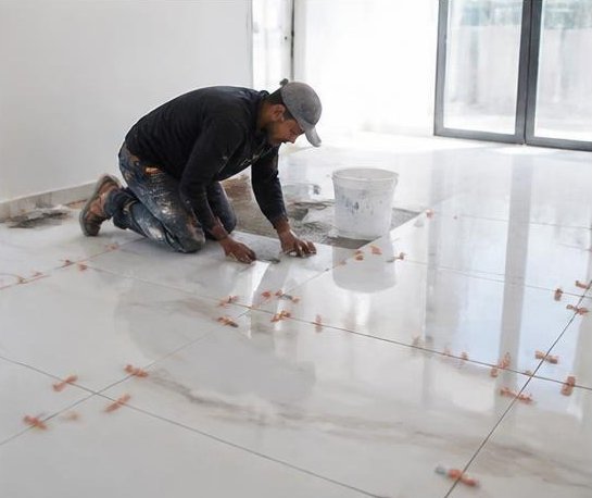 Pose de carrelage